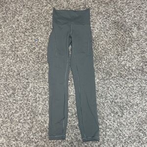 Lululemon Athletica Dark Gray Leggings